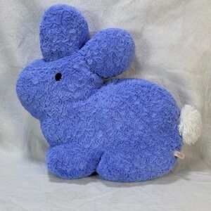 Dan Dee Collectors Choice Purple Bunny Plush Large 21" Textured Fur White Tail